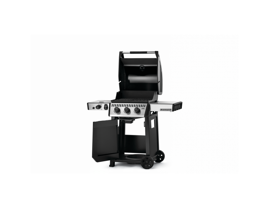 Grill gazowy Legend 365 z palnikiem bocznym Sizzle Zone™, Czarny - 2